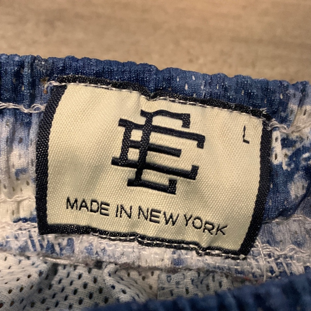 Eric Emanuel Classic Ee Blue Cloud Pattern Athlet… - image 3